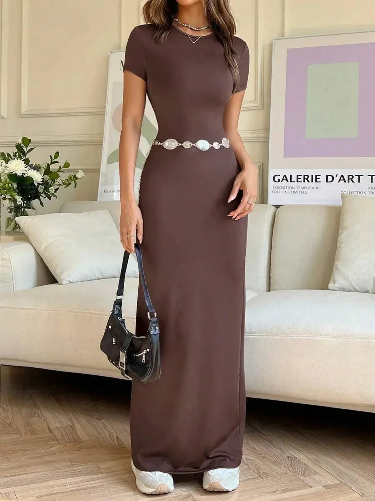 Cocoa Curve Maxi Dress