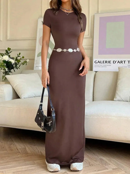 Cocoa Curve Maxi Dress