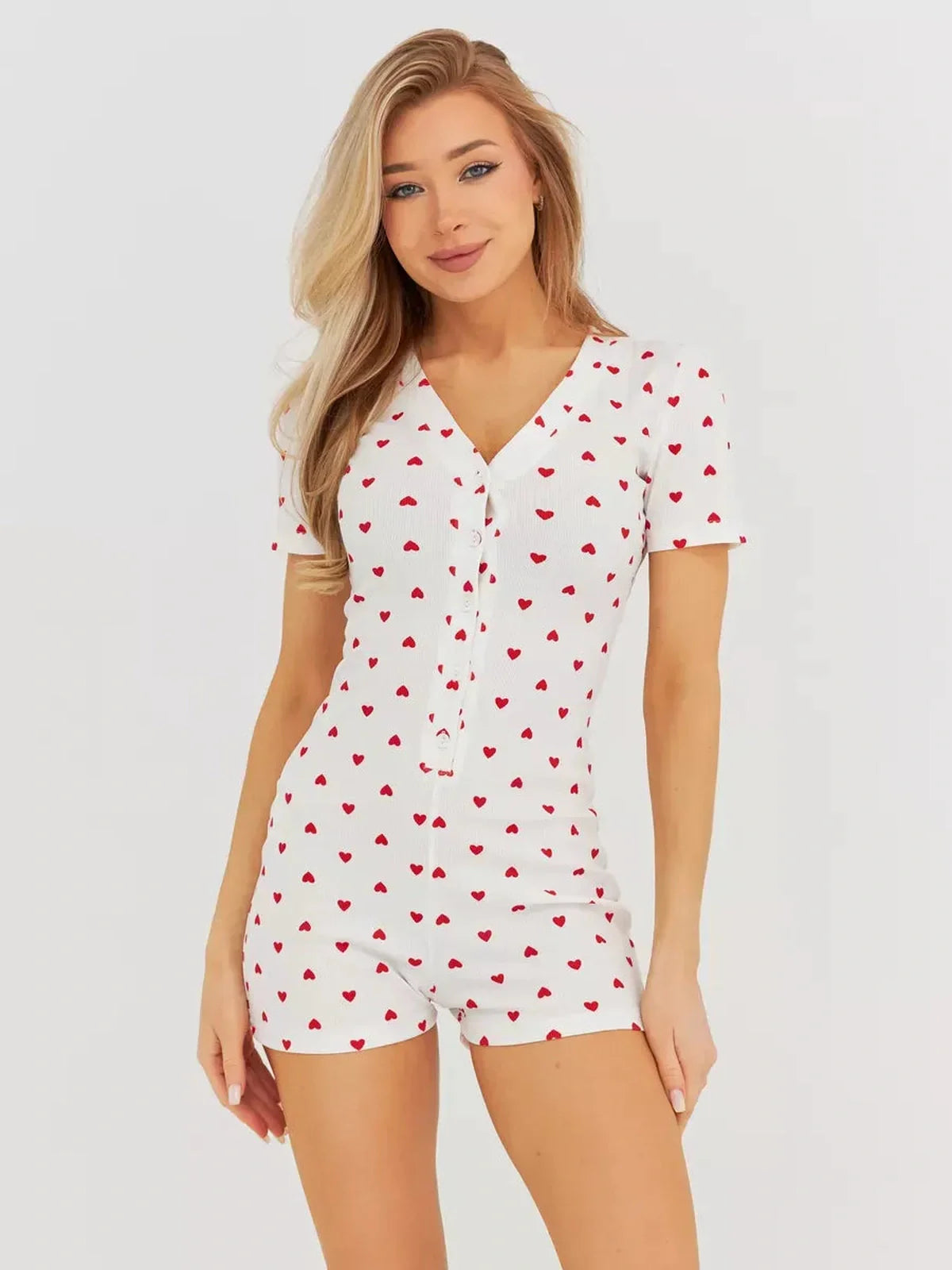 Heartprint Playsuit