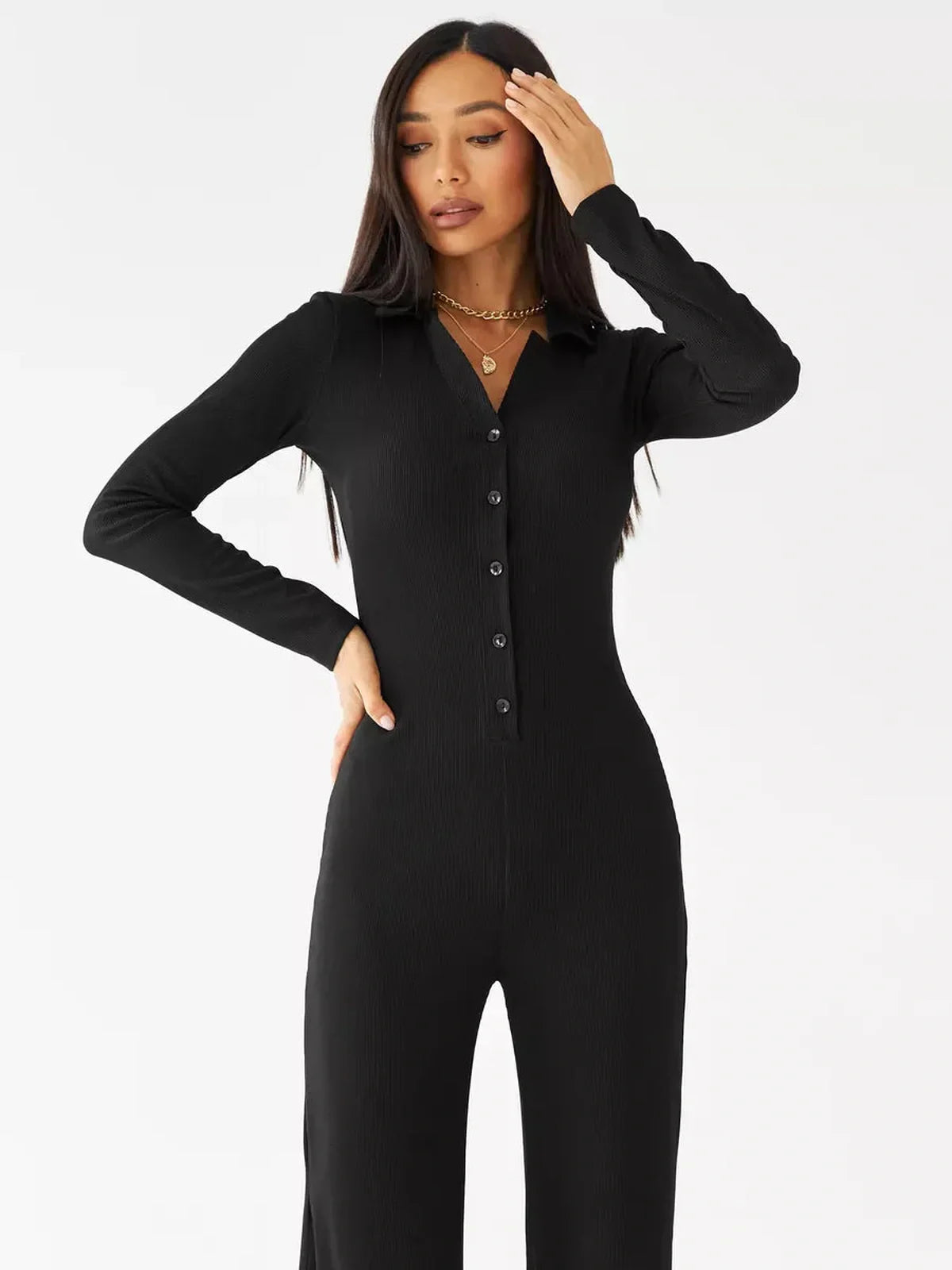 Jumpsuit Noir Forme