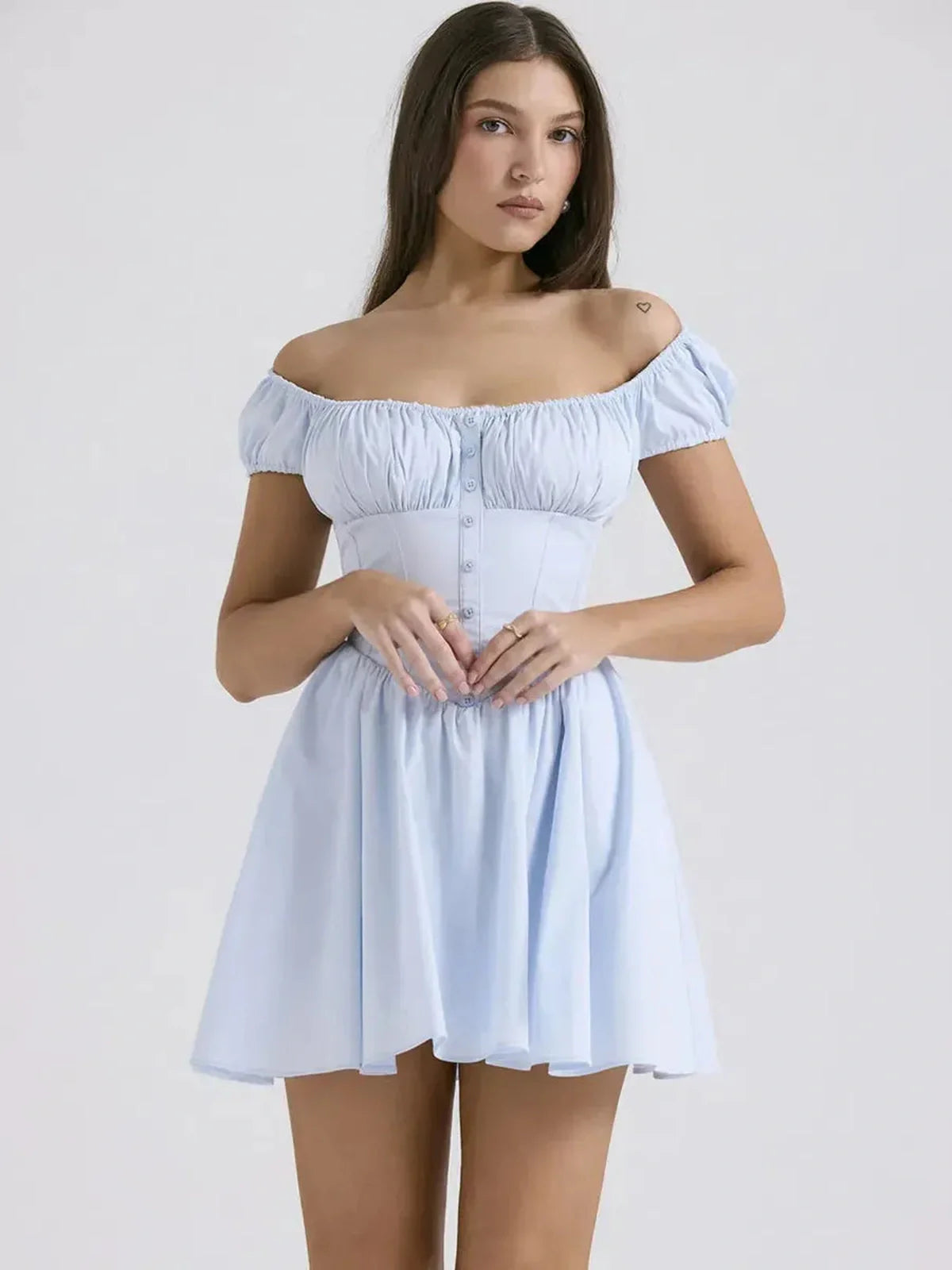 Sky Lure Mini Dress