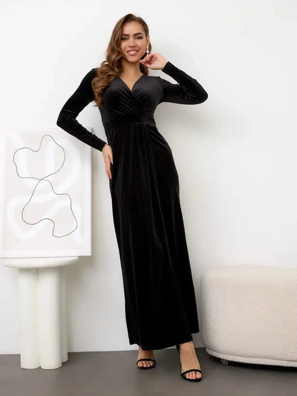 Midnight Allure Maxi Dress