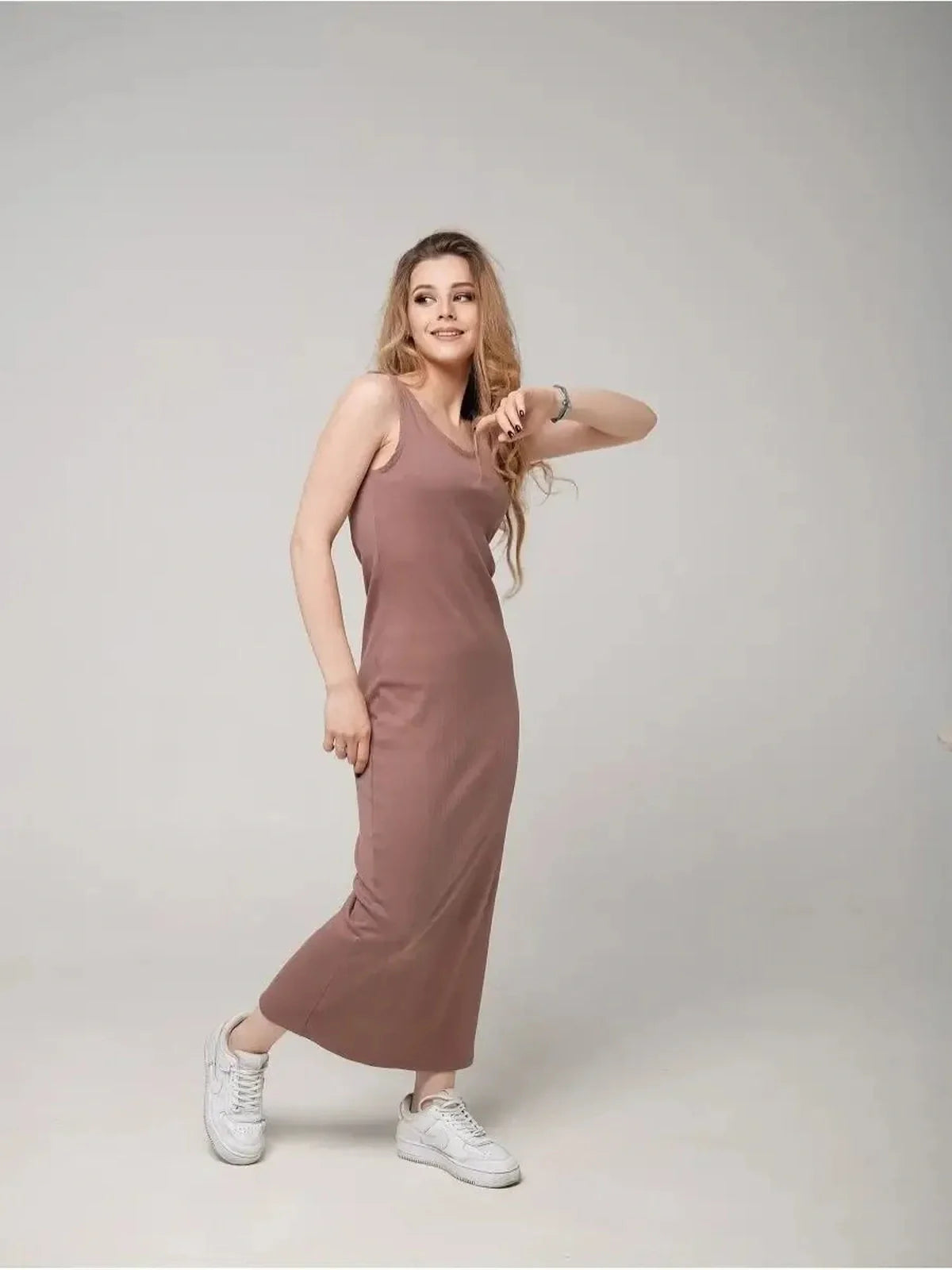 Serene Flow Maxi Dress