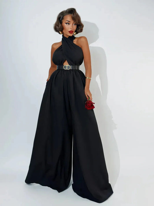Velour Allure Jumpsuit