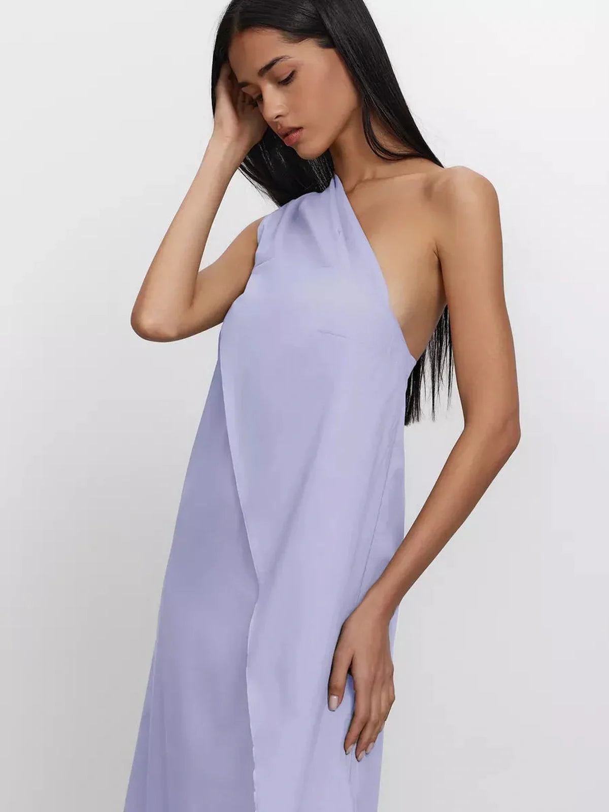 Lilac Flow Maxi Dress