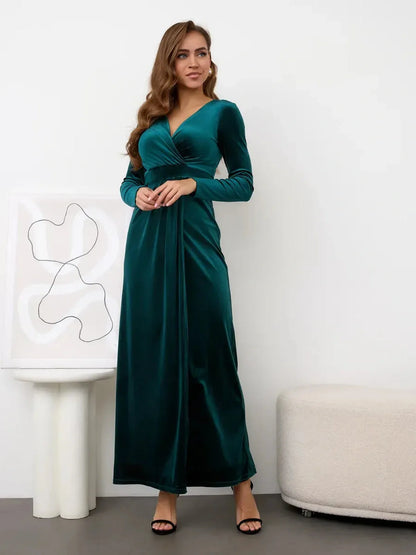 Verde Luxe Maxi Dress