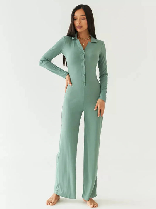 Verde Stretch Jumpsuit