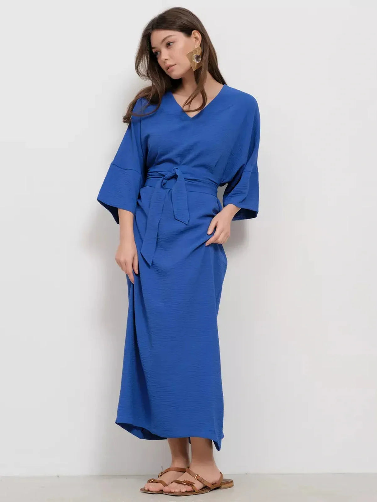 Maxi Dress Azure Flow