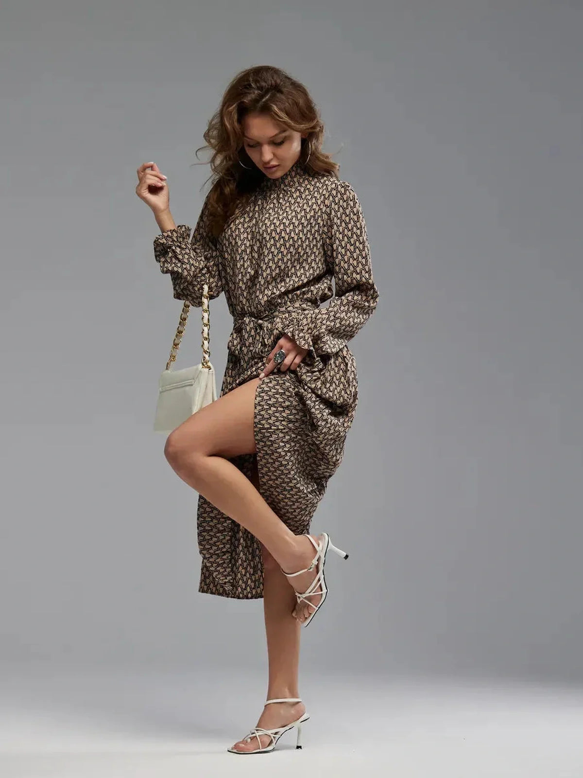 Midnight Loop Midi Dress