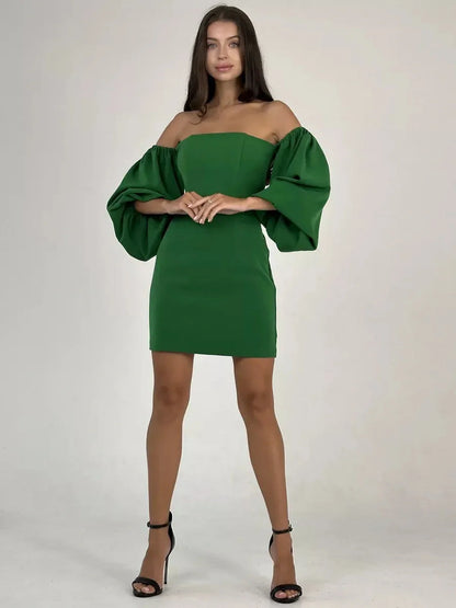 Emerald Muse Mini Dress