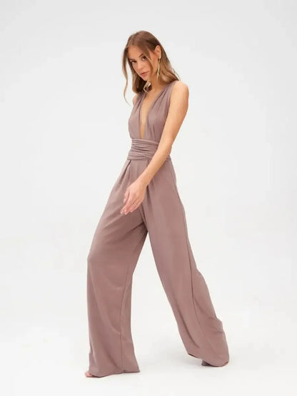 Sable Wrap Jumpsuit