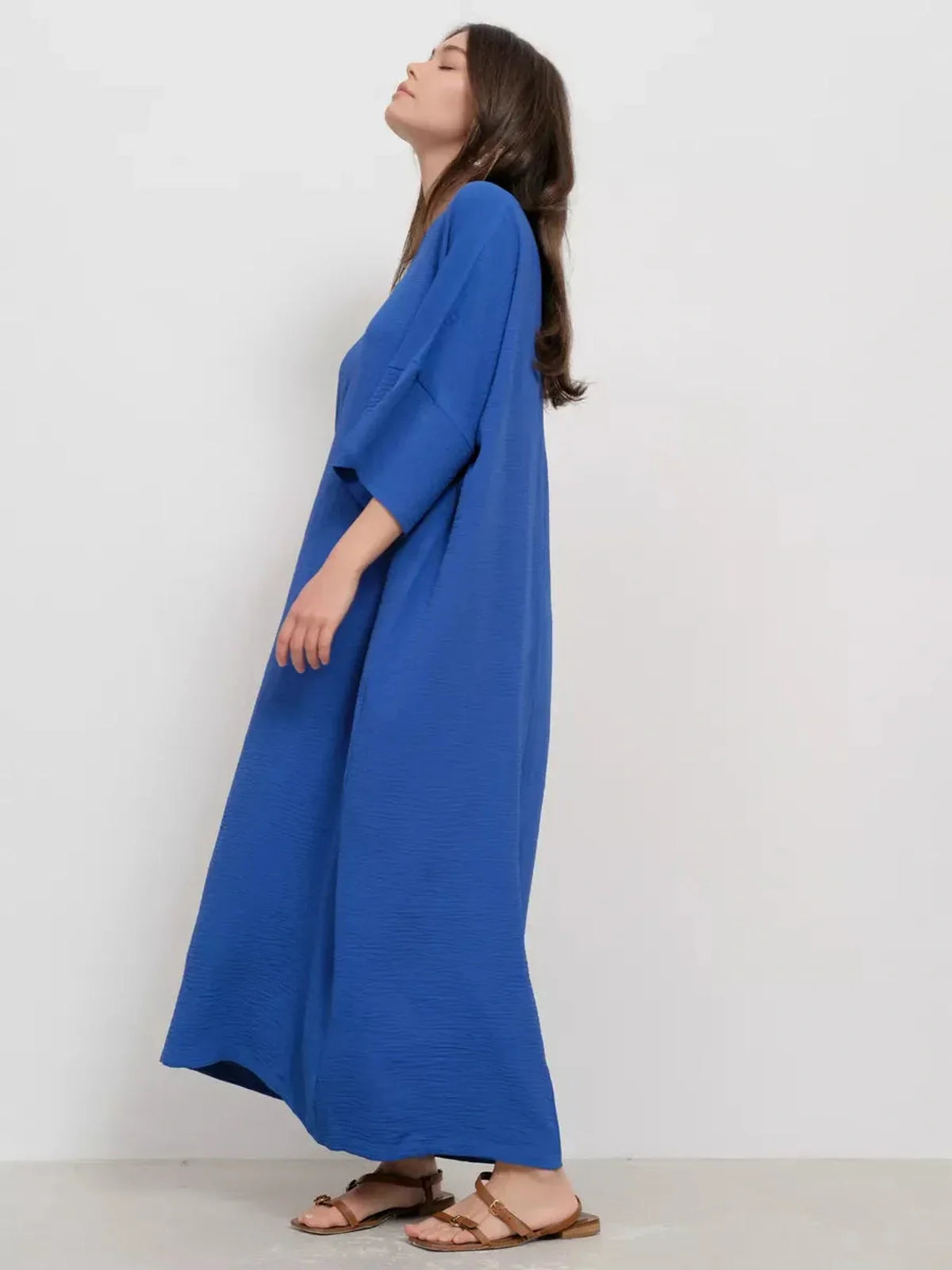 Maxi Dress Azure Flow
