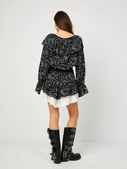 Midnight Ruffle Mini