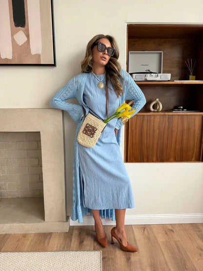 Celeste Drift Midi Dress