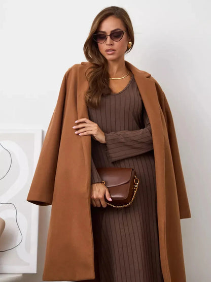 Truffle Curve Midi Dress