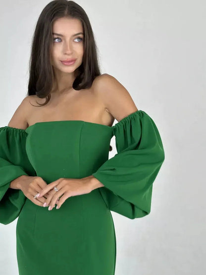 Emerald Muse Mini Dress