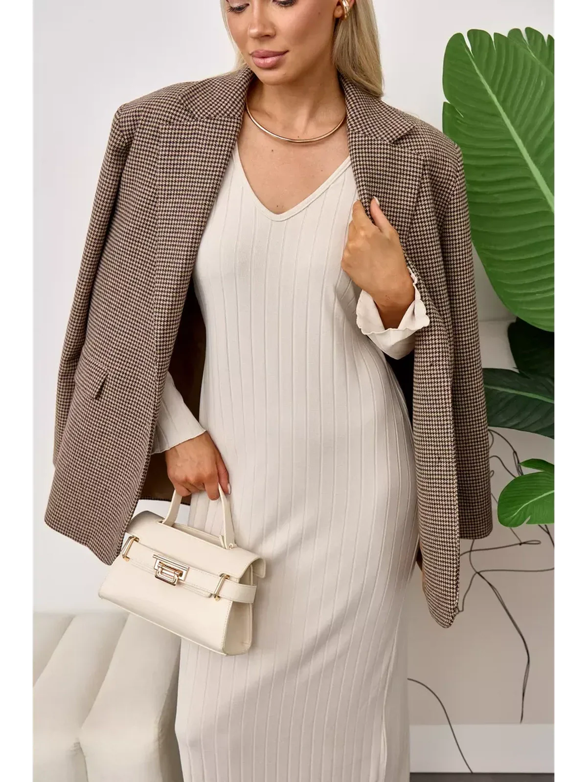 Obsidian Veil Midi Dress