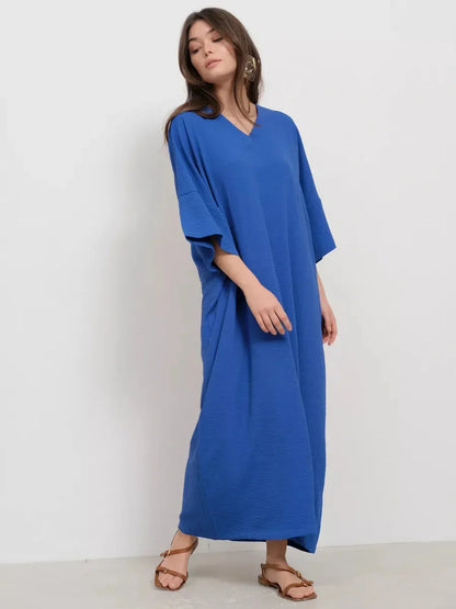 Maxi Dress Azure Flow