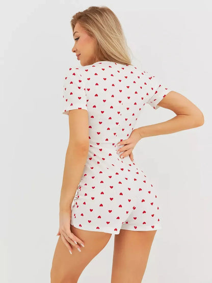 Heartprint Playsuit