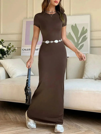 Cocoa Curve Maxi Dress