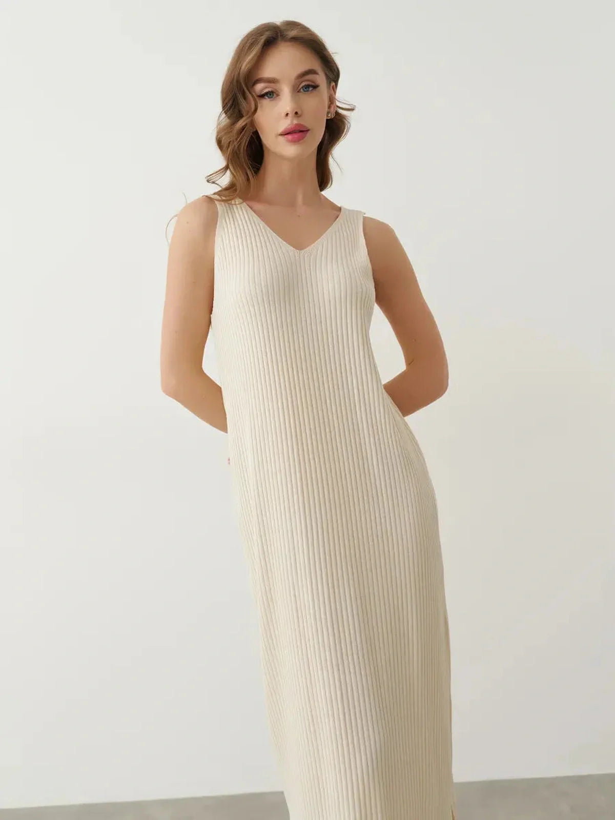 Serene Rib Maxi Dress