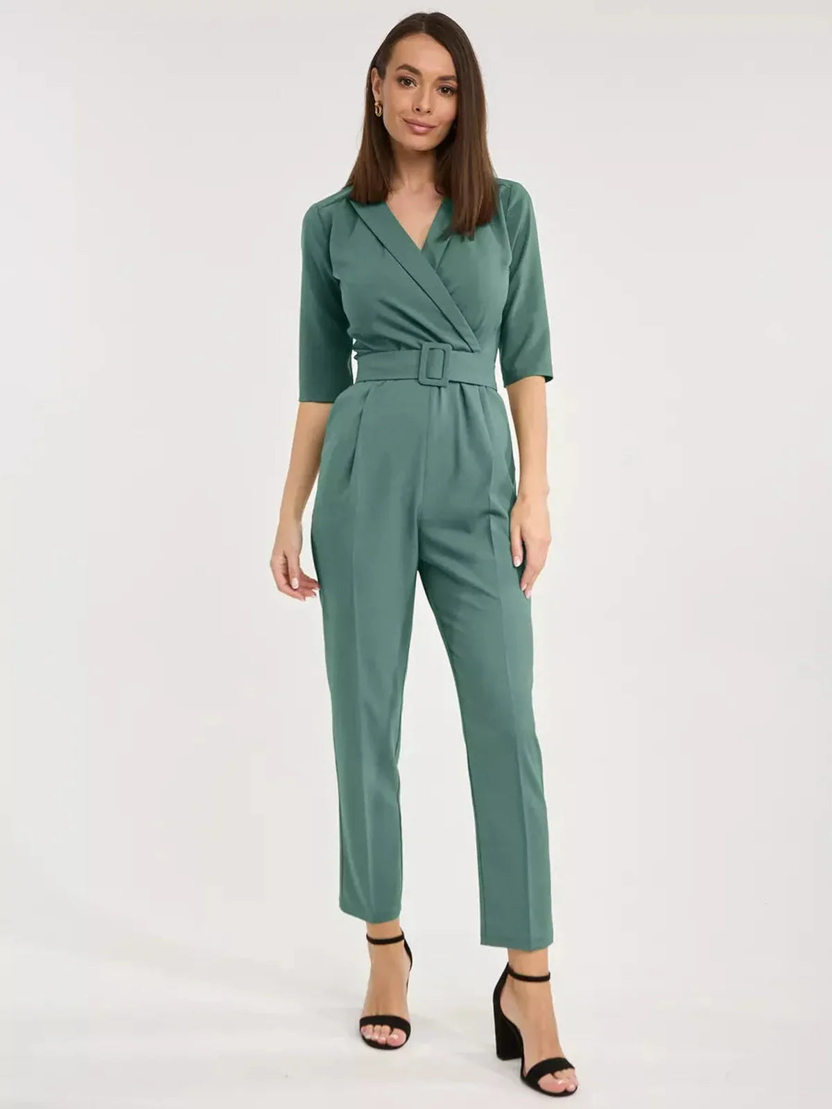 Mint Structure Jumpsuit