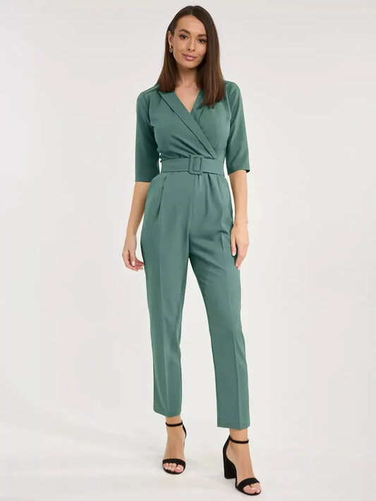 Mint Structure Jumpsuit
