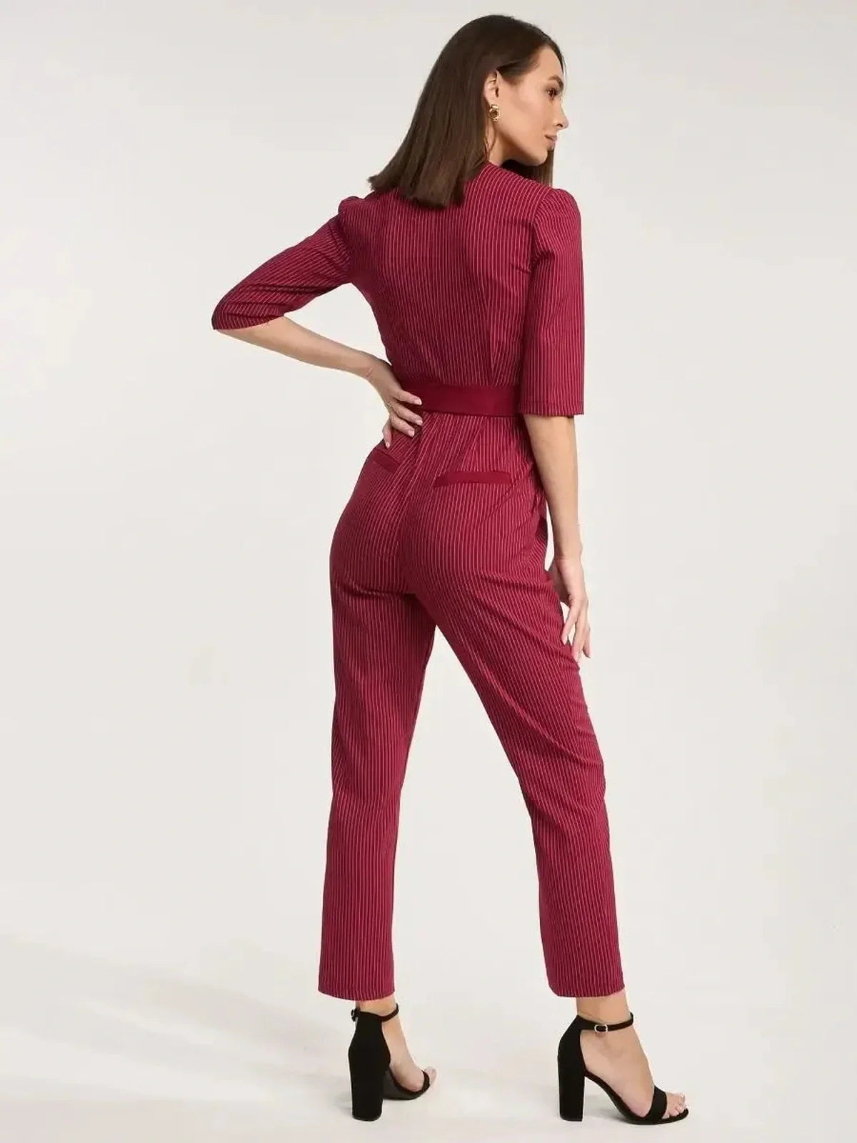 Jumpsuit Velvet Stripe