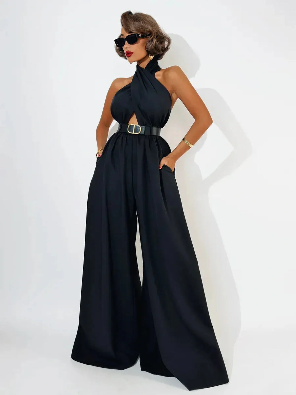 Velour Allure Jumpsuit
