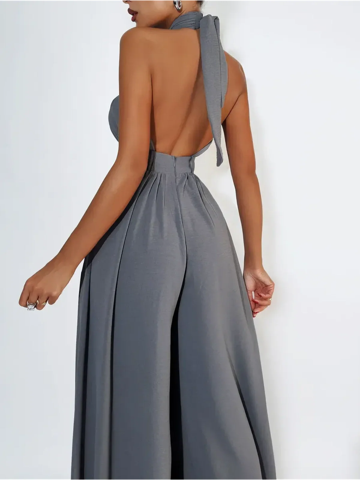 Twist Halter Jumpsuit