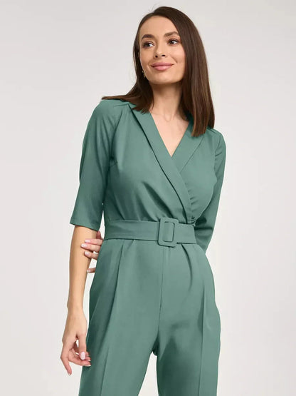 Mint Structure Jumpsuit