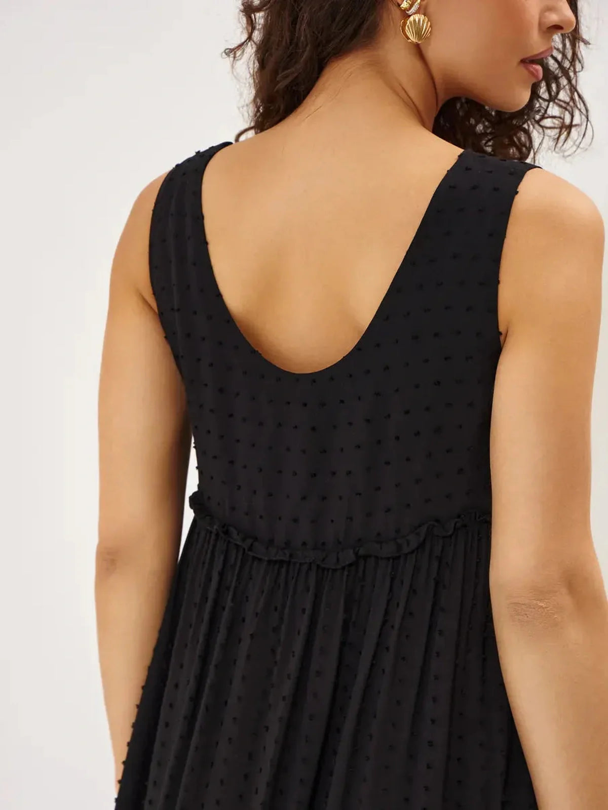 Shadow Bloom Midi Dress