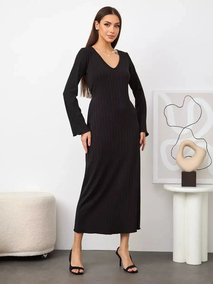 Shadowline Midi Dress