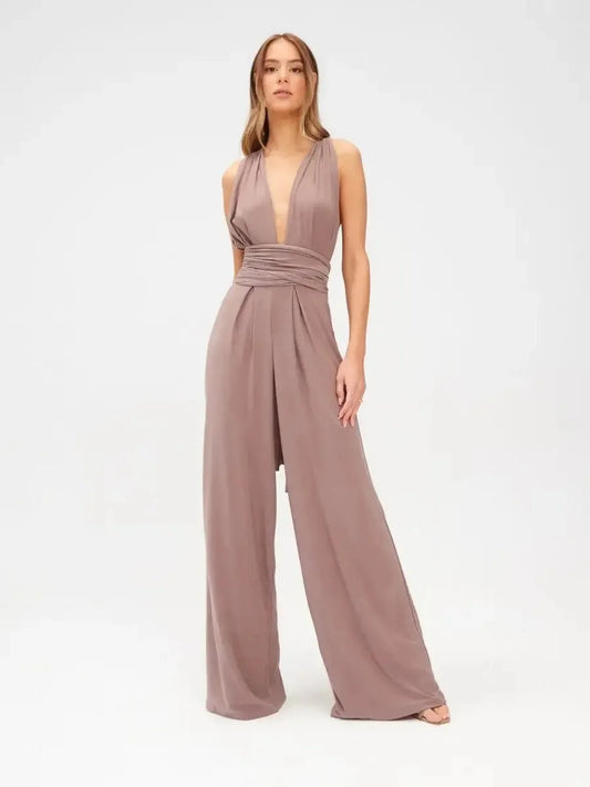 Sable Wrap Jumpsuit