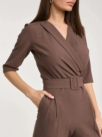 Cocoa Tailored Jumpsuit