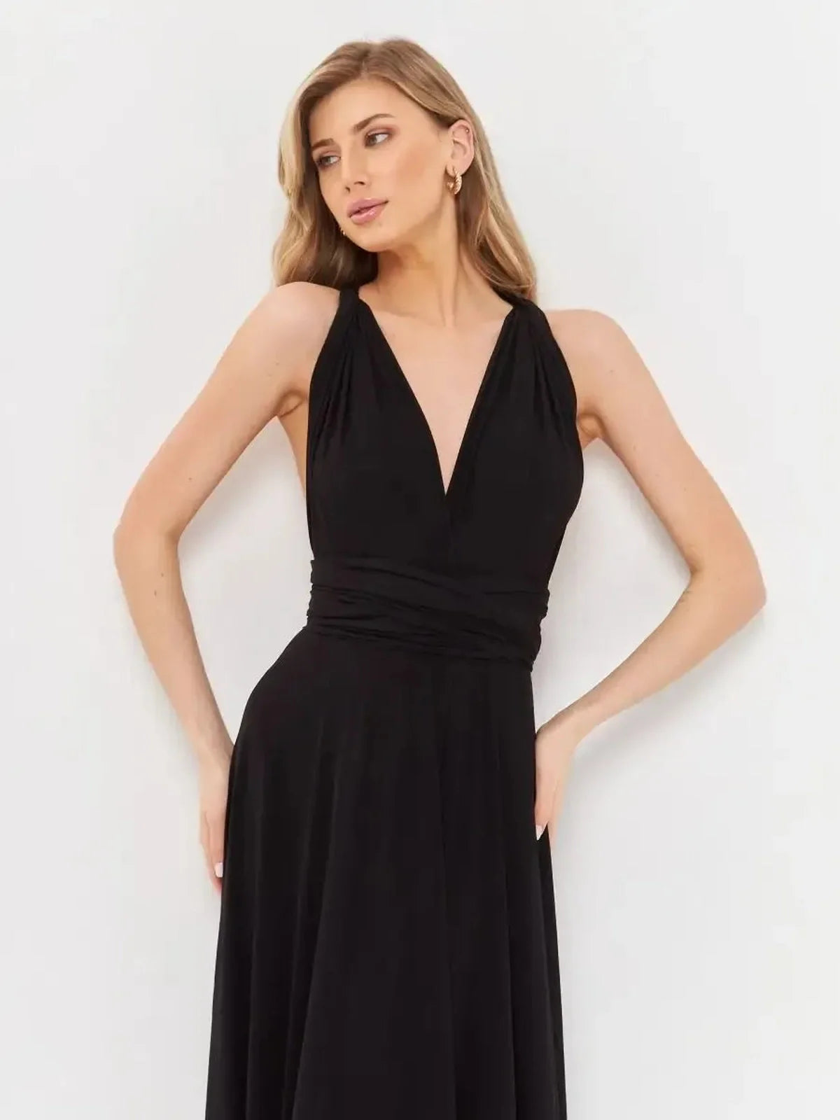 Maxi Dress Eclipse Drape