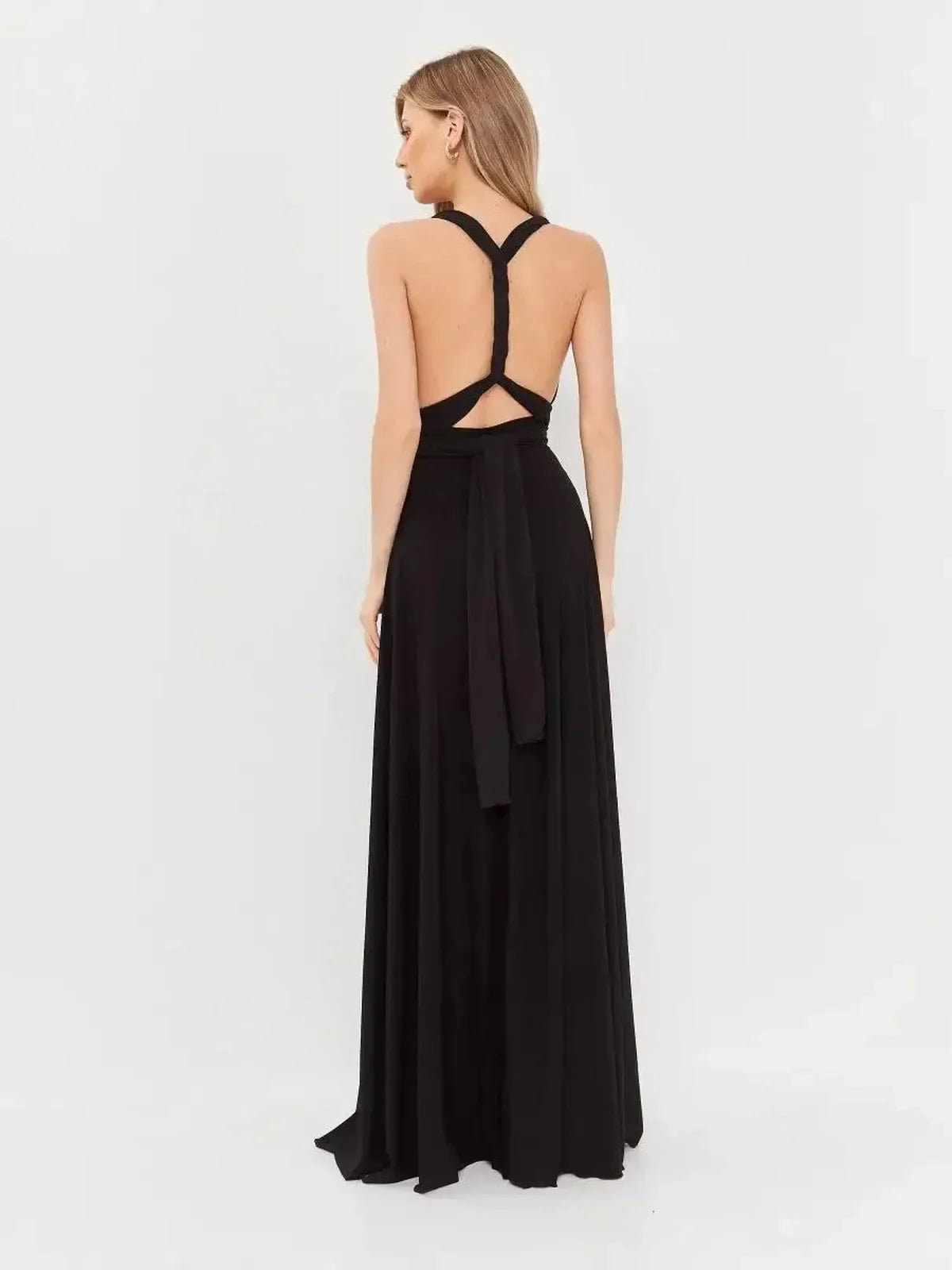 Maxi Dress Eclipse Drape