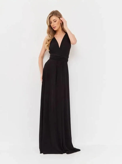 Maxi Dress Eclipse Drape