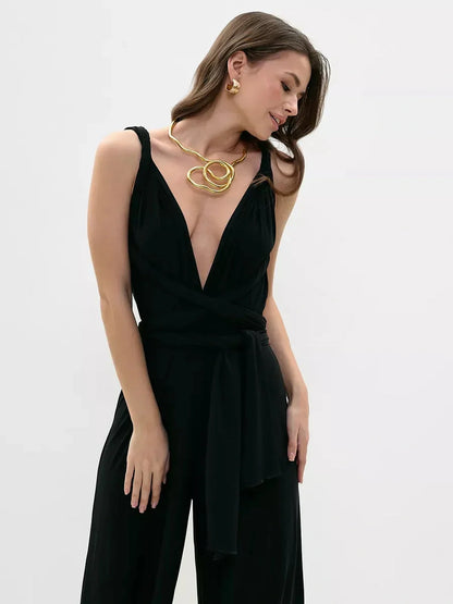 Sculpted Allure Jumpsuit
