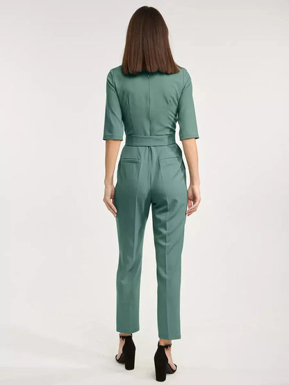 Mint Structure Jumpsuit