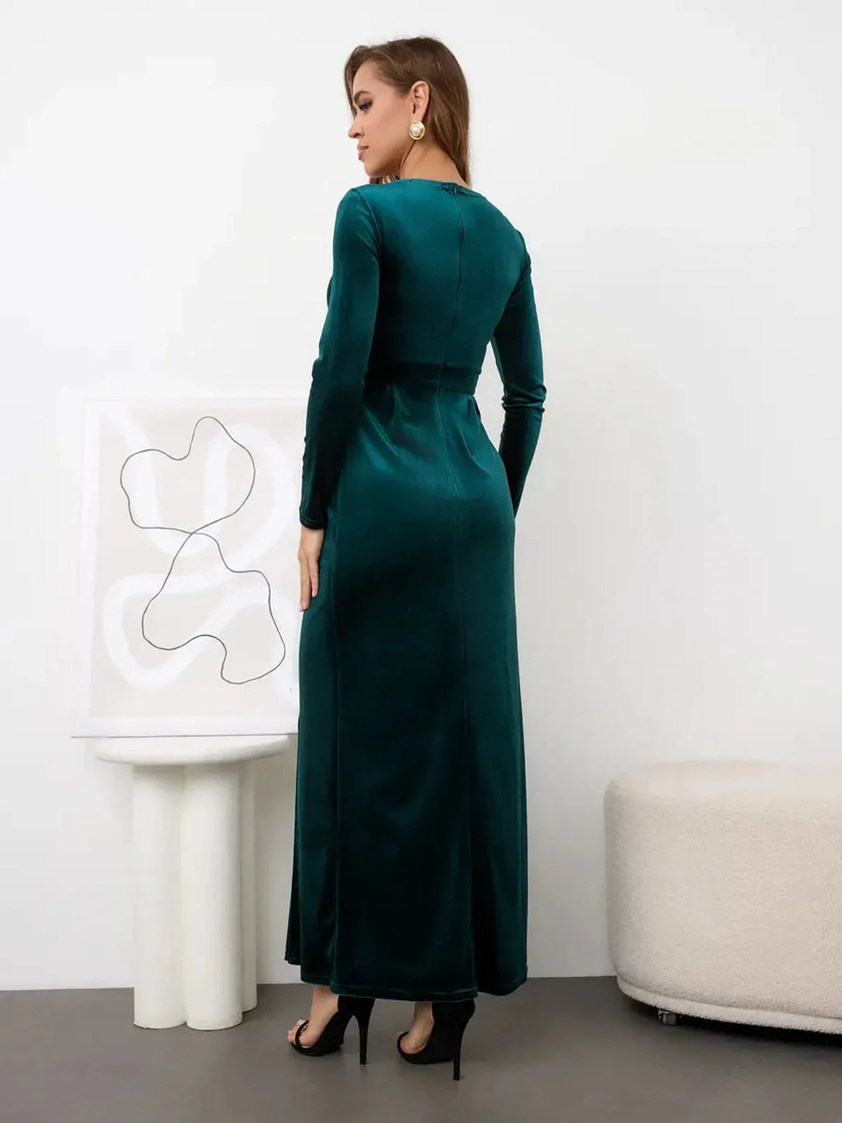 Verde Luxe Maxi Dress