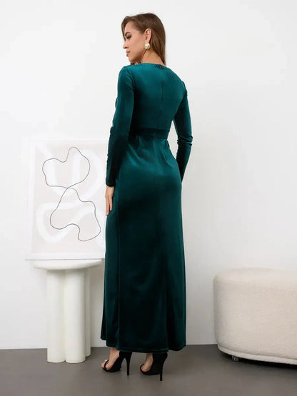 Verde Luxe Maxi Dress