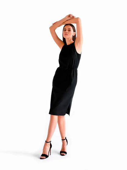 Midnight Ease Midi Dress