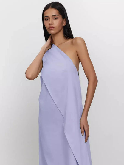Lilac Flow Maxi Dress