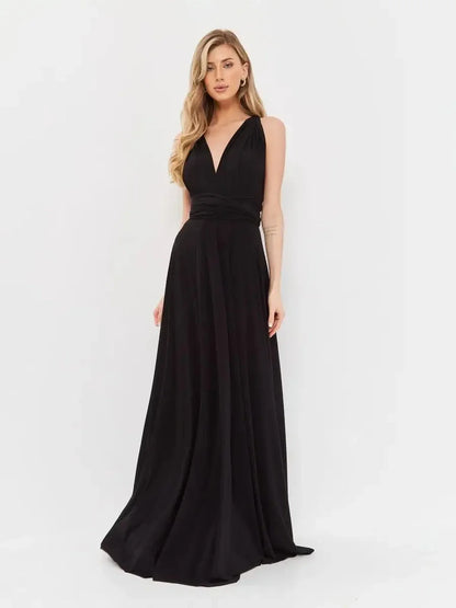 Maxi Dress Eclipse Drape