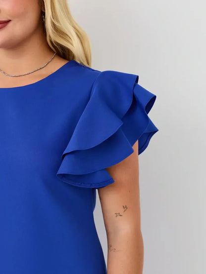 Sapphire Ruffle