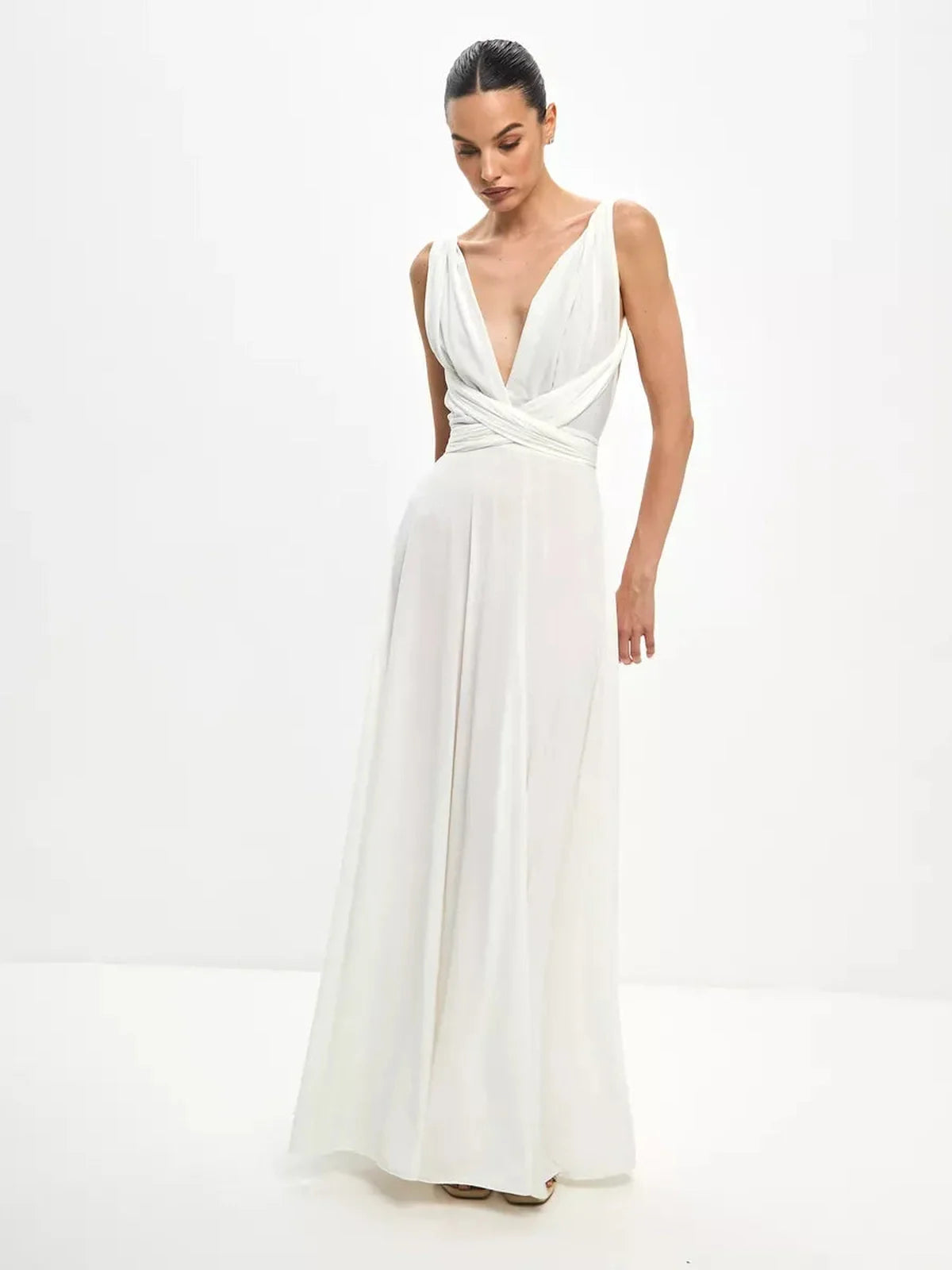 Celeste Wrap Maxi Dress