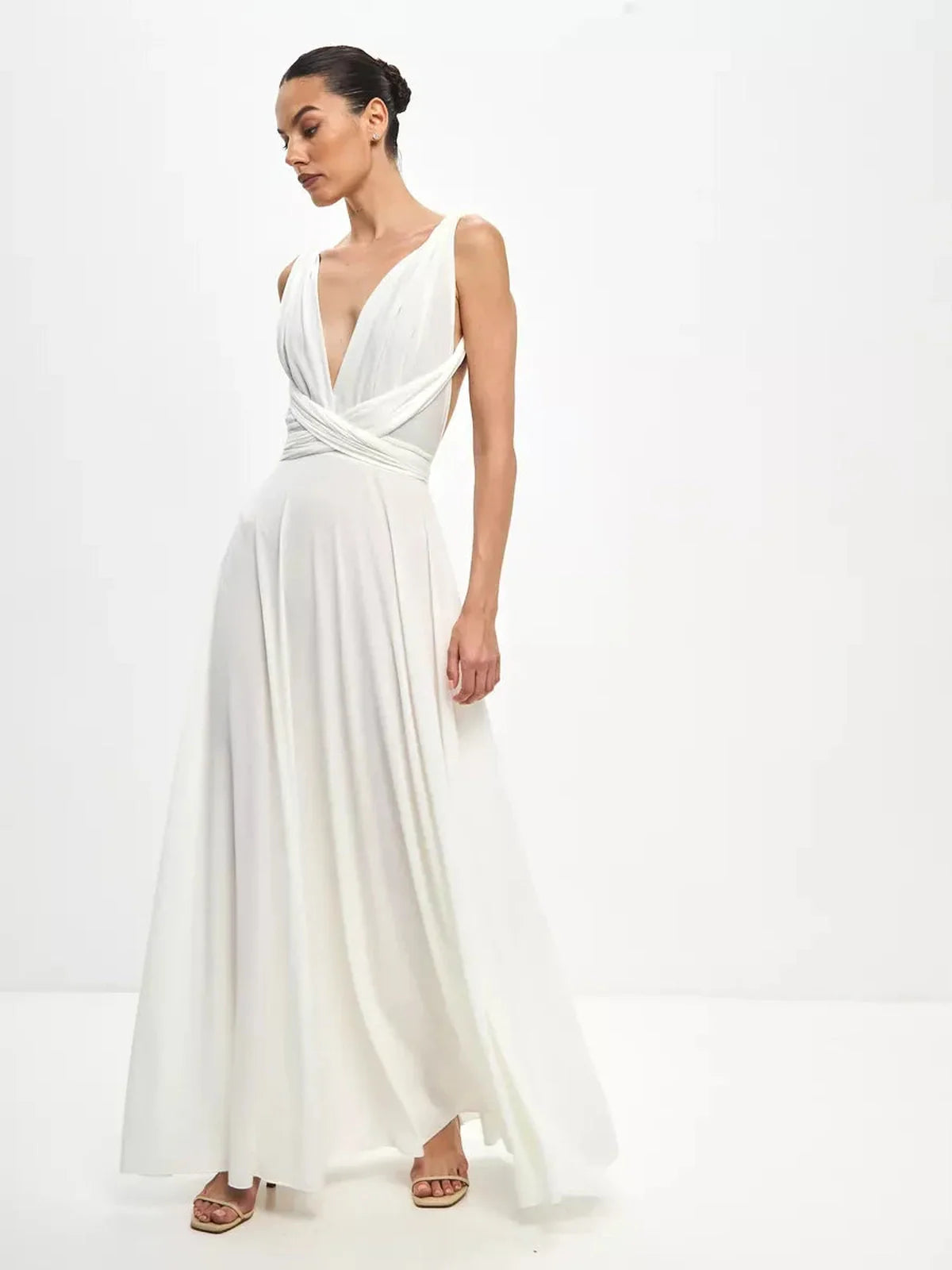 Celeste Wrap Maxi Dress