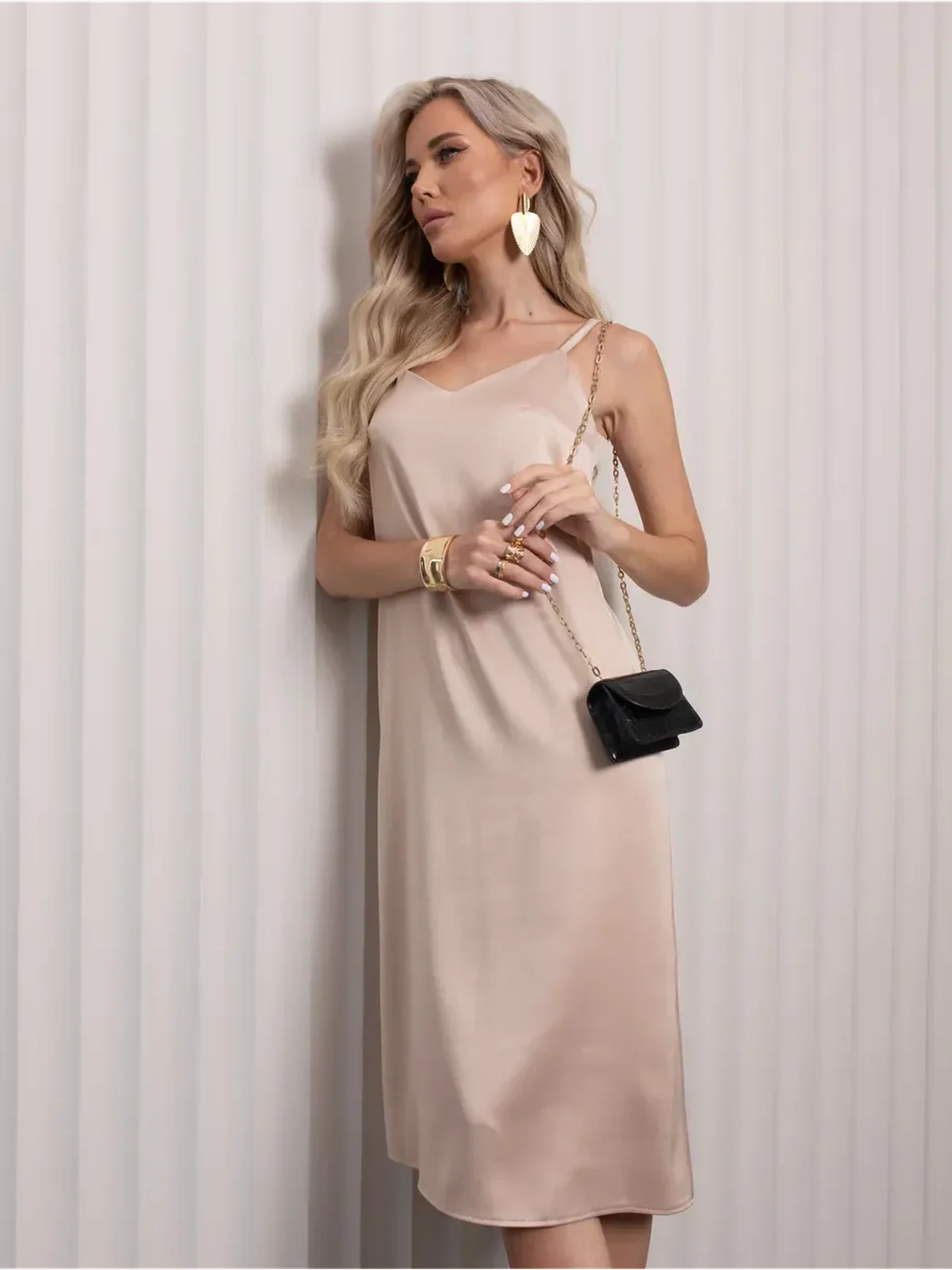 Lustre Midi Dress