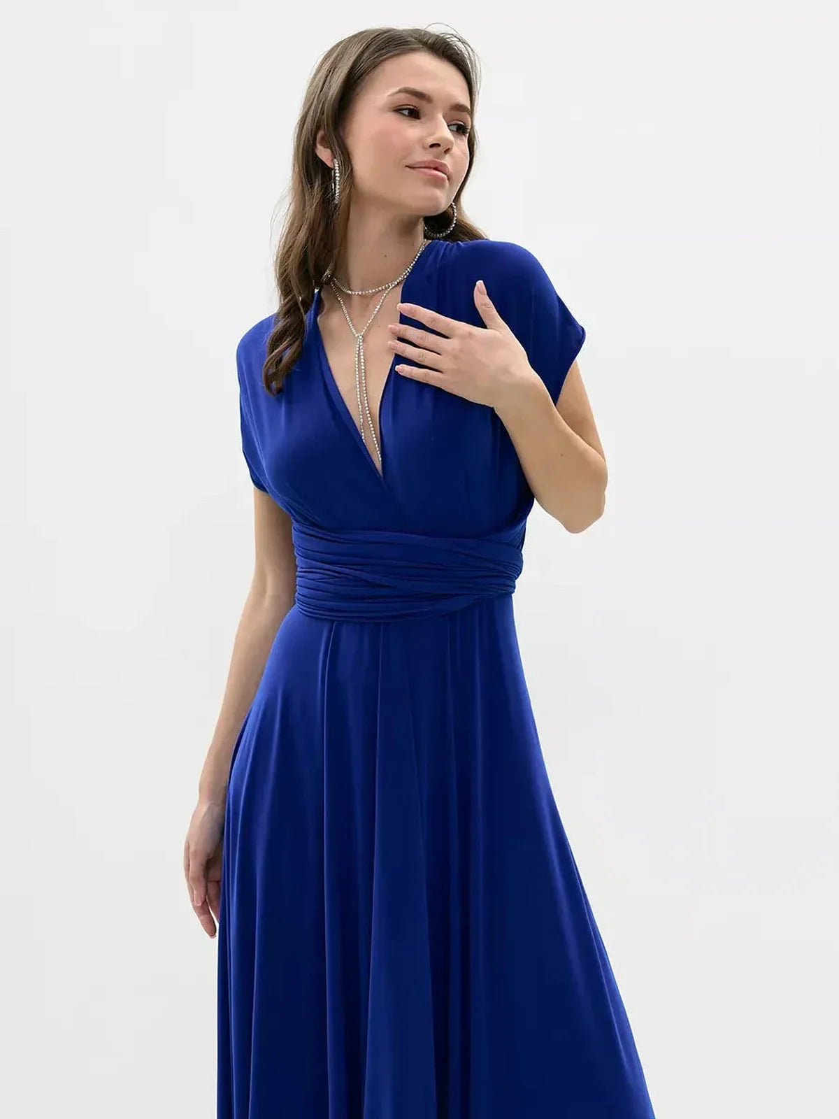 Maxi Dress Sapphire Twist